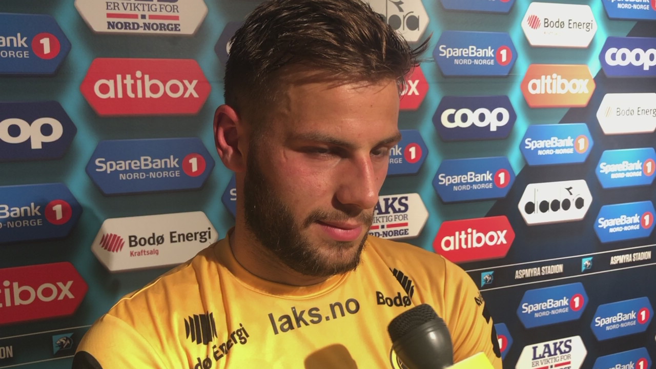 Philip Zinckernagel etter seieren mot Odd